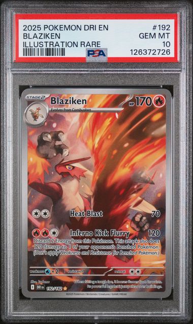 Blaziken - #192 - PSA 10 - Pokémon Destined Rivals